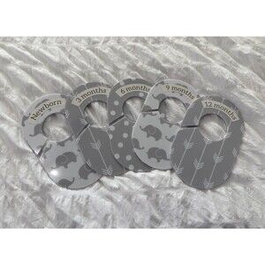 Baby Size Clothes Dividers for Closet: 0-12 months